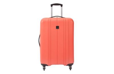 Revelation Santorini Hard 4 Wheel Medium Suitcase - Coral.